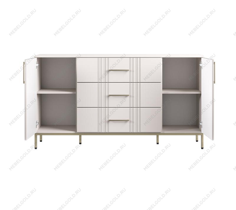 Тумба-комод Бетти кашемир 2D3S | изображение 3