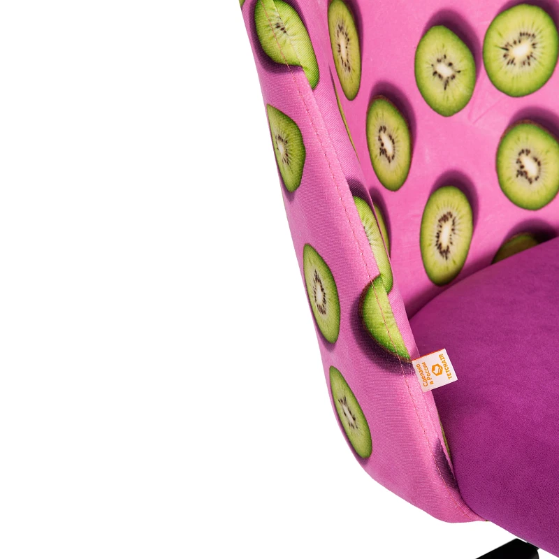 Кресло MELODY, ткань/флок, фиолетовый, Botanica 06 kiwi/138 | изображение 6