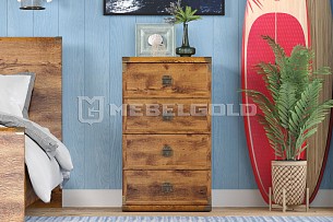 Комод Индиана JKOM4S/50 дуб саттер