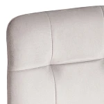 Стул CHILLY (mod. JSC-220), Велюр/металл, 44,5х52,5х88 см, Light grey (светло-серый) HLR14 / натуральный | изображение 7