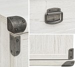 Шкаф со штангой Индиана JSZF2D2S сосна каньон | изображение 2