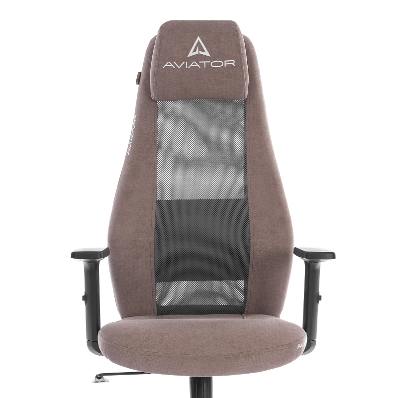 Кресло AVIATOR PLT metalBL, ткань, светло - коричневый / серый, KUB 03/W-12 | изображение 5