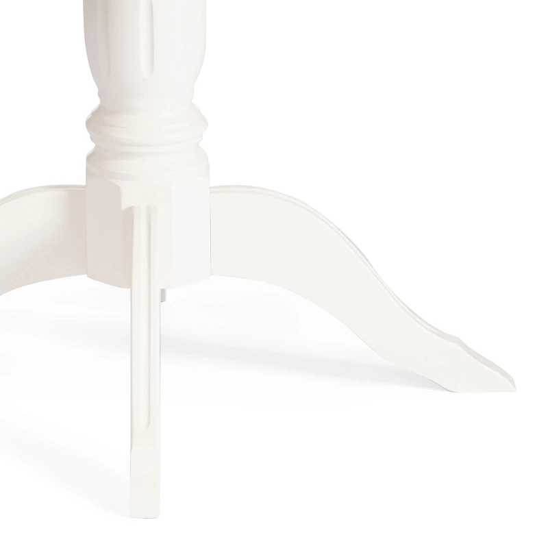 Стол STEFANO, бук, мдф, 100+30x80x77см, Ivory white | изображение 13