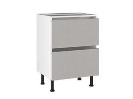 Стол с ящиками СЯ-(2)-60, Виста (600*523*870) Экокожа Бежевый, 26413