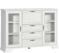 Комод-бар Кентаки KOM2W3S1B белый