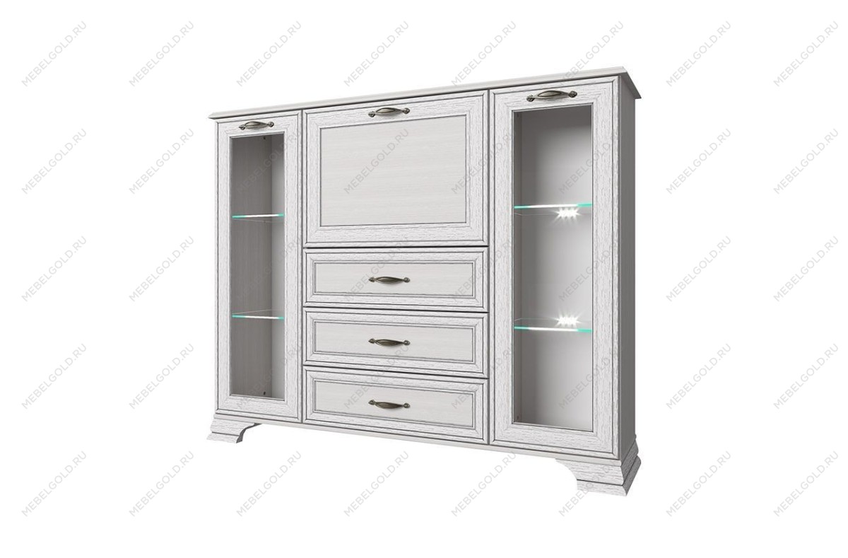 Тумба Тиффани 2V1D3S вудлайн кремовый