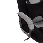 Кресло DRIVER (22), флок/ткань, черный/серый, 35/TW-12 | изображение 9