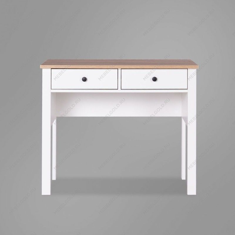 САГА стол туалетный 92х45 белый/ясень | изображение 1