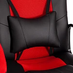 Кресло DRIVER (22), кож/зам/ткань, черный/красный, 36-6/TW-08 | изображение 8