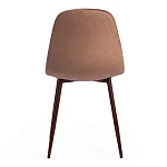 Стул BREEZE (mod. 4724), Велюр/металл, 44 х 53 х 87 см, Brown (коричневый) HLR11 / орех | изображение 3