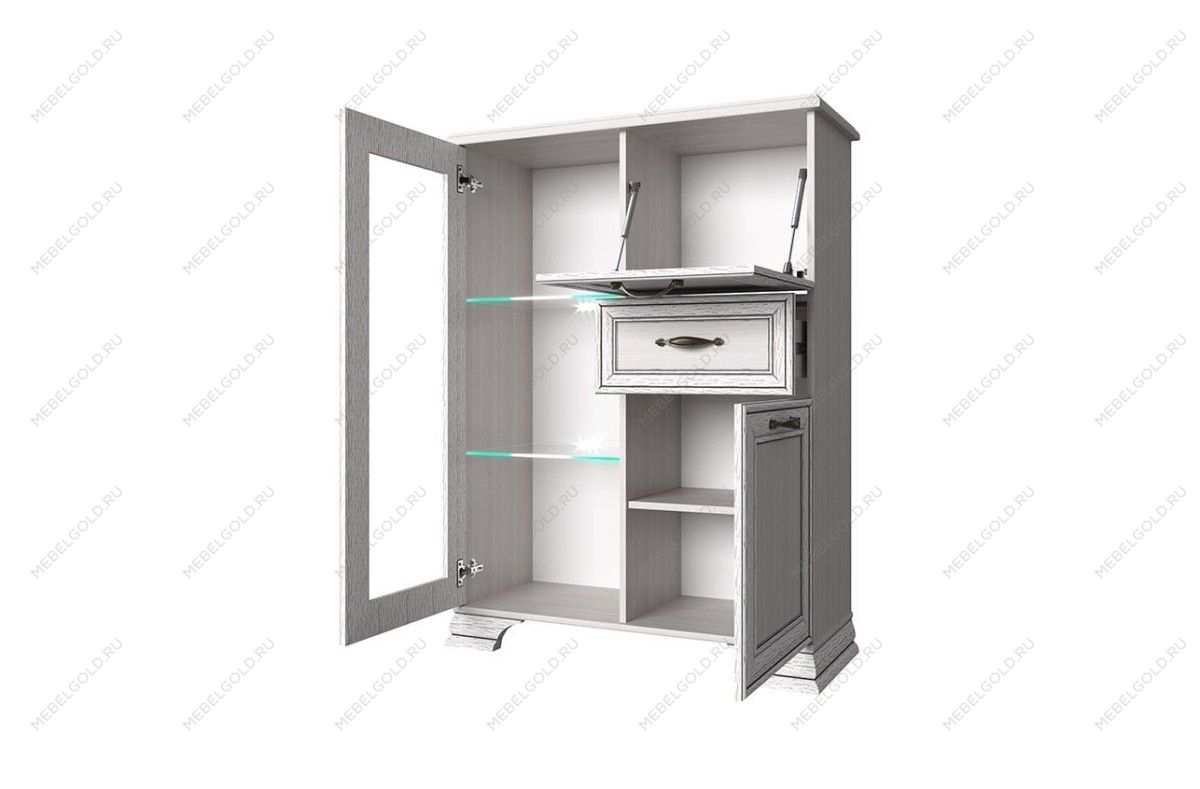 Тумба Тиффани 1V2D1S вудлайн кремовый - Выставка м. Марьина роща | изображение 1