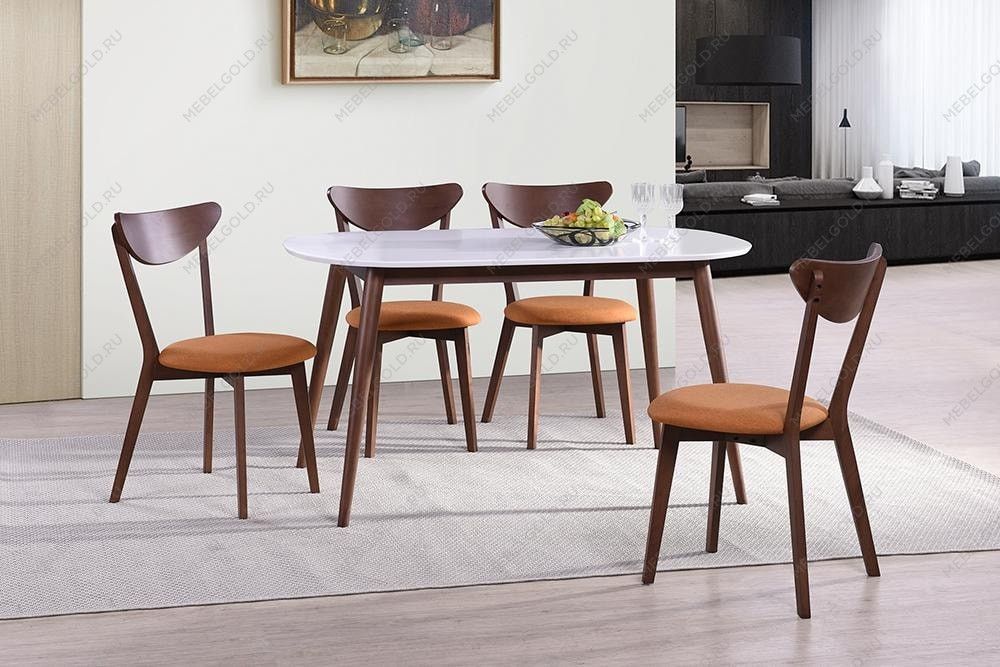 Стол обеденный MAX Коричневый, Белый | изображение 4