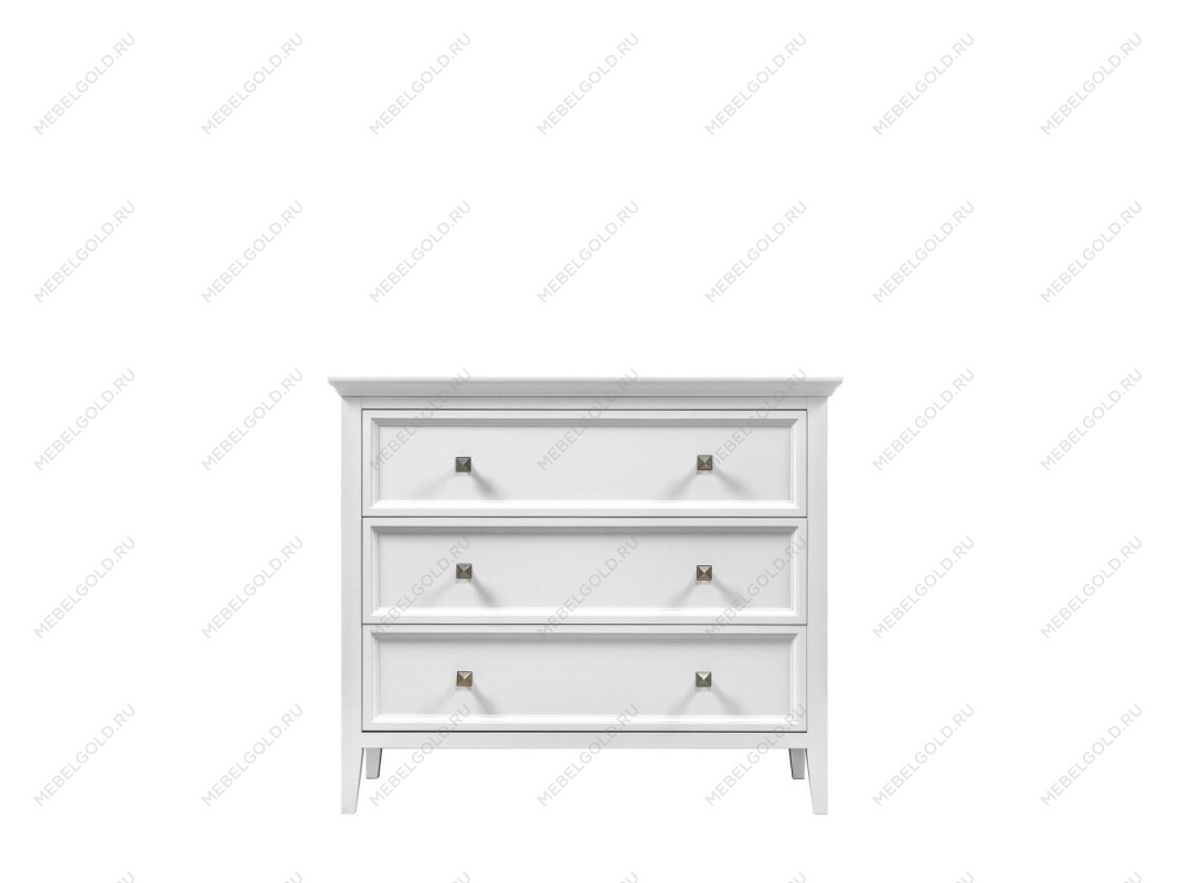 Комод 3 ящика Manhattan (Белый)