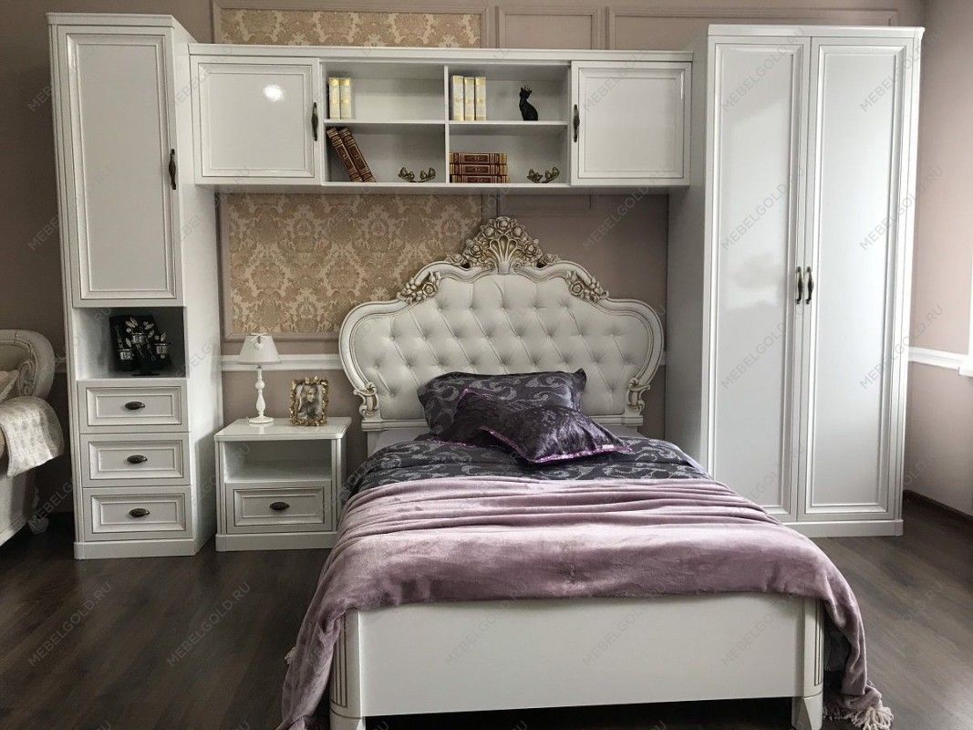 Детская кровать Натали 120х200 см белый глянец | изображение 8