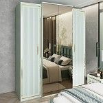 Шкаф Замира 4-дверный оливковый | изображение 2