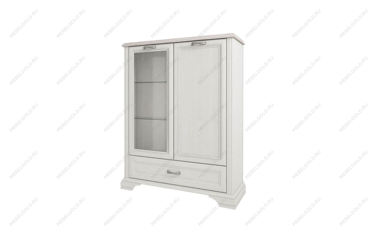 Шкаф с витриной Монако 1V1D1SL