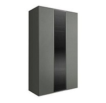 Шкаф 3-х дверный Bogemia Air (Серый/Серебро) БМШ2/3(1)