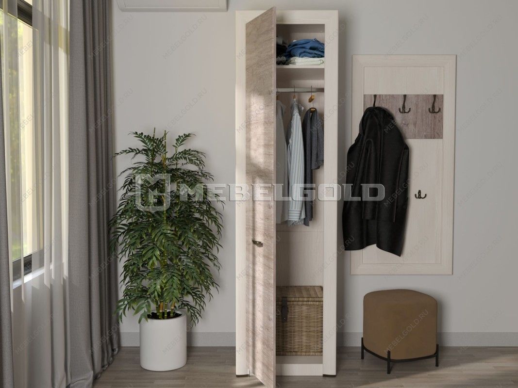 Шкаф 1-створчатый Оливия 1DG | изображение 2