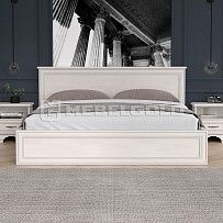 Кровать Тиффани 180 с подъемным механизмом вудлайн кремовый