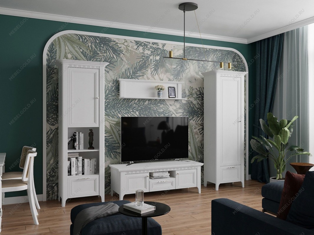 Дополнительные полки в шкаф 6-дверный, Клер (855*495*16) Белый, 11919 | изображение 1