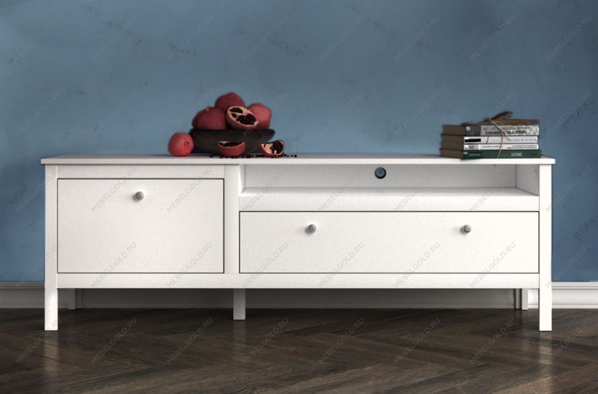 Тумба Ева (Хельга) RTV1D1S белый | изображение 7