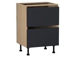 Дуб Палермо/Синий матовый