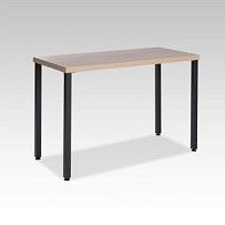 ИНГАР 1/ТТ стол письменный 120x75x55, дуб беленый/черный