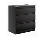 КАСТОР (KULLEN) комод ИКЕА / IKEA 3 ящика Дуб Венге | изображение 3