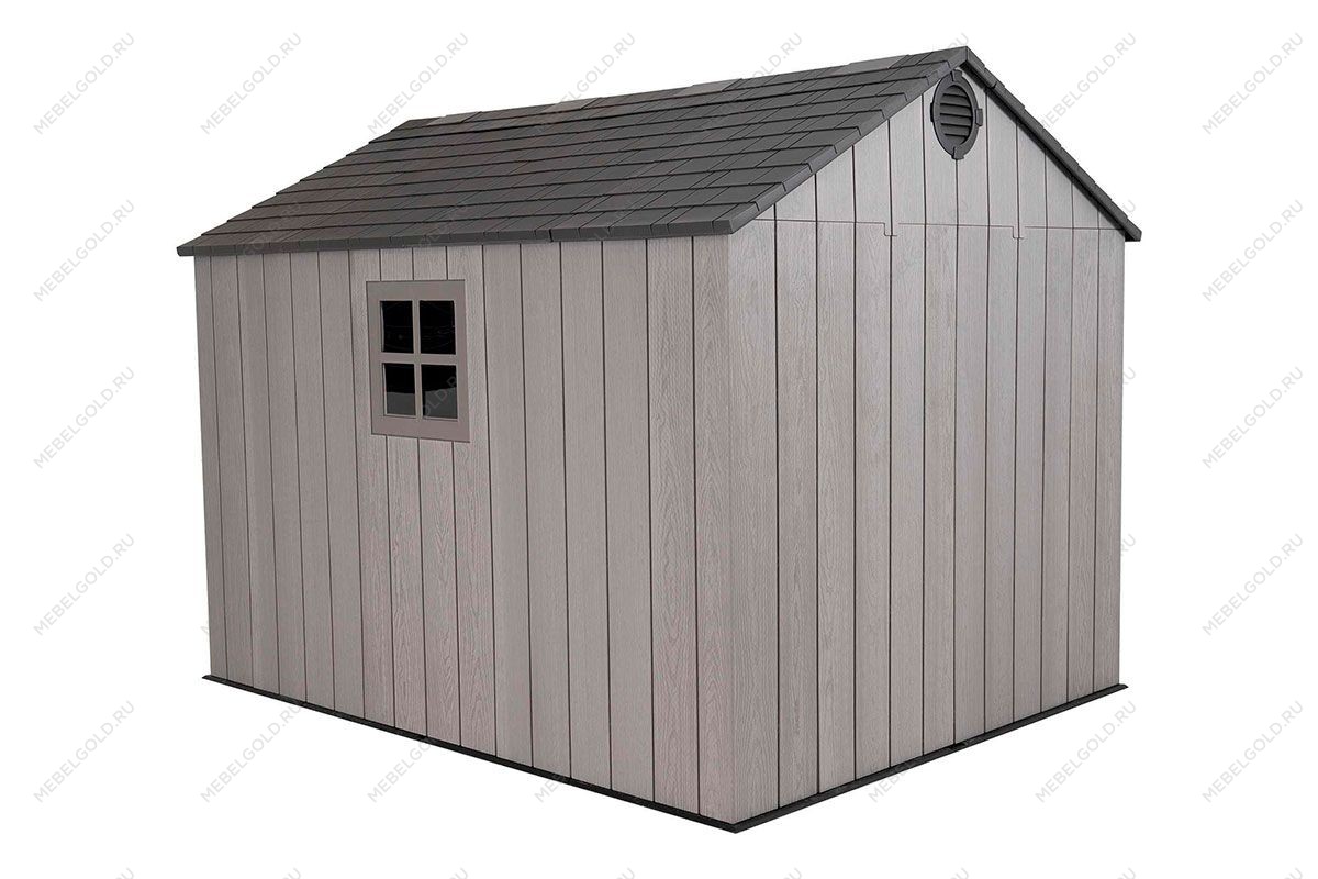 Сарай пластиковый WoodLook 8*10 NEW | изображение 1