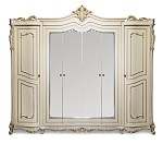 Шкаф Джоконда 6-дверный крем глянец | изображение 1