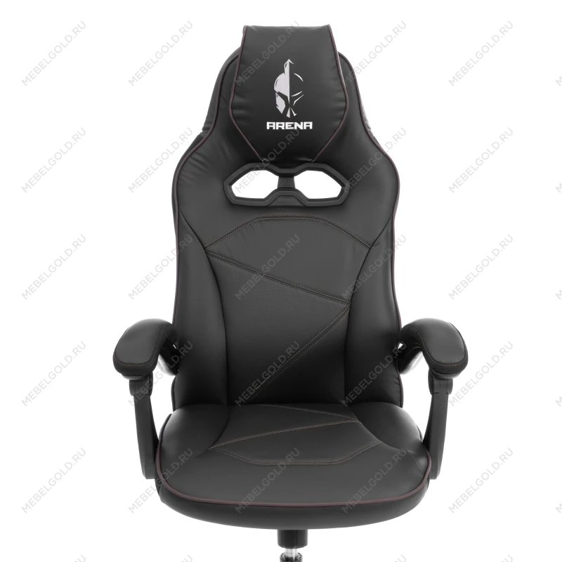 Кресло Arena metalBL, кож/зам, черный/черный карбон, 36-6/карбон черный | изображение 6