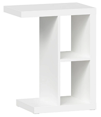 ЛАКК / ЭНКЕЛЬ Приставной стол ИКЕА / IKEA Т, тамбурат, цвет белый