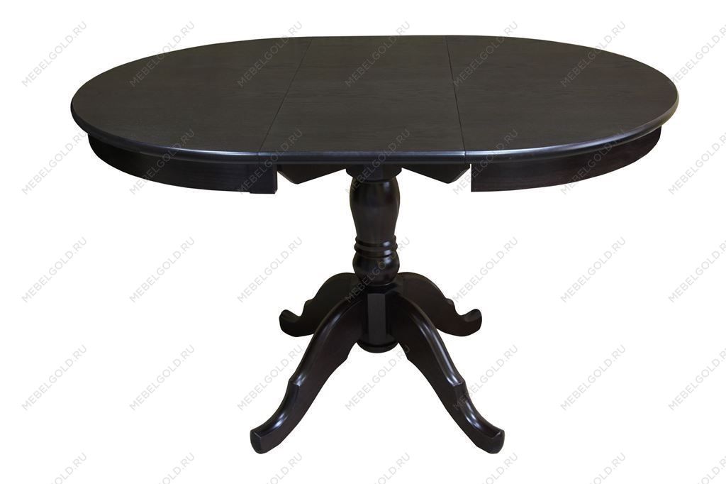 Стол Круглый D1020 (Венге/массив березы, МДФ, ШПОН) | изображение 1