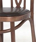 Стул Астра Восьмерка мягкий (темный тон, экокожа коричневая) | изображение 5