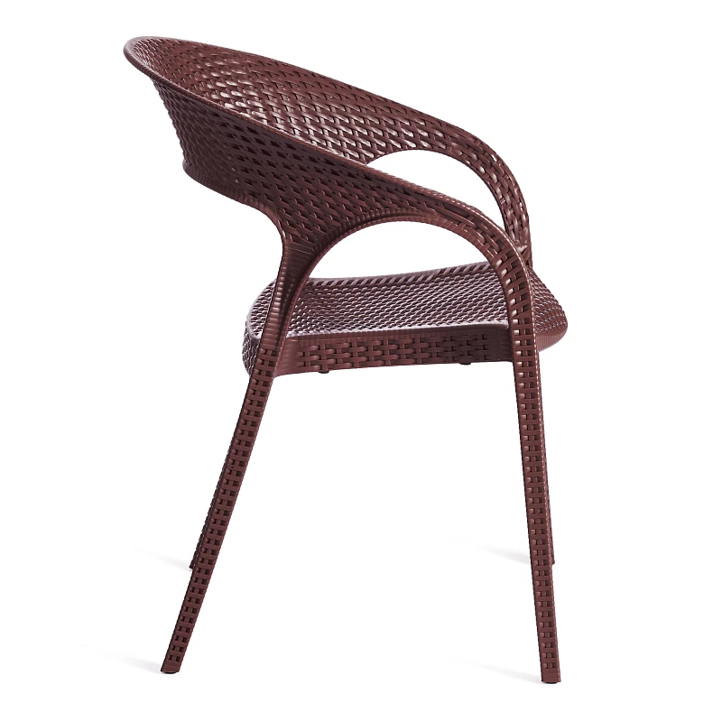 Кресло TINTO (mod. PC59), пластик,  60 х 63 х 83 см, Brown (коричневый) 14 | изображение 1