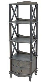 Этажерка Джульетта-3 (серый ясень)
