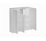 БРИМНЭС / СИРИУС тумба ИКЕА / IKEA 3 двери и 1 ящик 117х123 белая | изображение 2