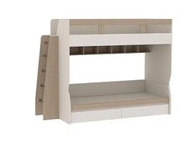 Кровать в сборе лестница прямая 1