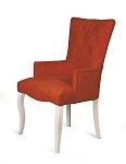 Кресло Виктория (эмаль белая/G08 - морковный) | изображение 1