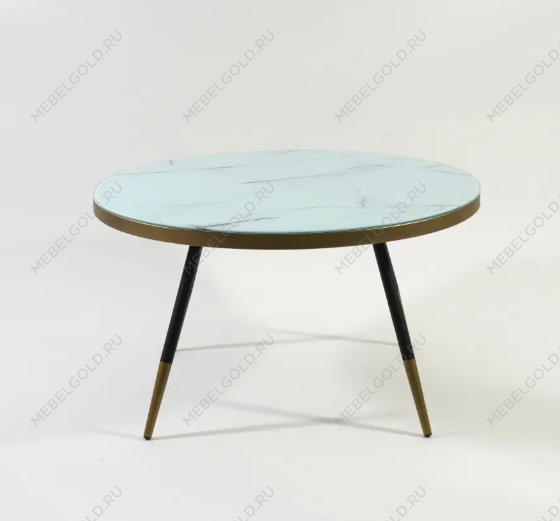 Стол журнальный Signal VEGA B (мраморный эффект/черный) | изображение 2