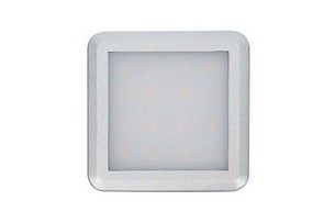 Светодиодный светильник Square 1.5W/12VDC пластиковый 6000К (с 2м проводом и коннектором)