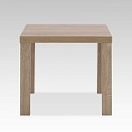 ЛАКК / ЭНКЕЛЬ Журнальный стол ИКЕА / IKEA 50, тамбурат, дуб беленый | изображение 2