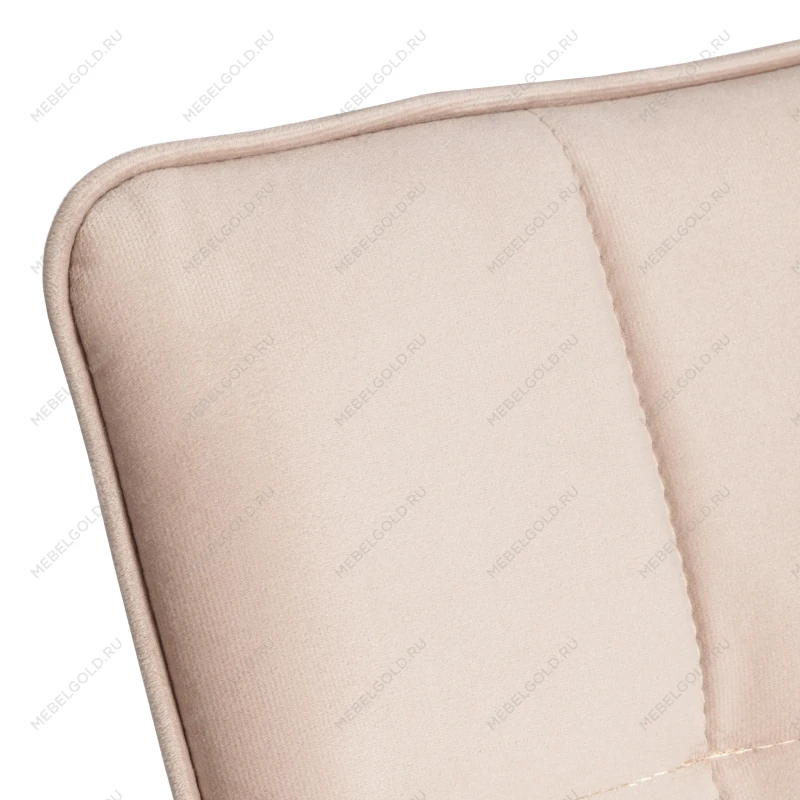 Стул обеденный Bari, LT, велюр, бежевый/черный, 7, 41х55х89 см | изображение 7