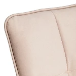 Стул обеденный Bari, LT, велюр, бежевый/черный, 7, 41х55х89 см | изображение 7