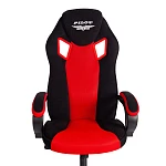 Кресло PILOT (24), флок/ткань, черный/черный/красный, 35/TW-08/TW-11 | изображение 5