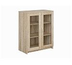 БРИМНЭС / СИРИУС тумба ИКЕА / IKEA 2 двери со стеклом 78х95 сонома | изображение 3