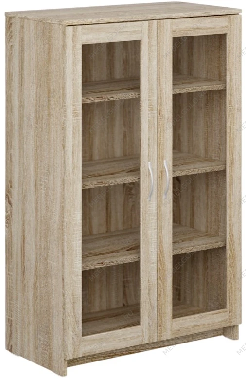 БРИМНЭС / СИРИУС тумба ИКЕА / IKEA 2 двери со стеклом 78х123 сонома