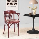 Стул Михаэль мягкий (махагон, ткань 4 bordo) | изображение 1