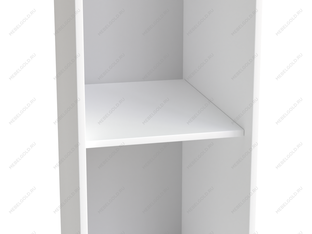 Полка ПЕГАС для шкафа, ДСП, цвет белый | изображение 1