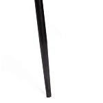 Стул BREEZE (mod. JSC-58), Велюр/металл, 44 х 53 х 86 см, Dark grey (темно-серый) HLR24 / черный | изображение 8